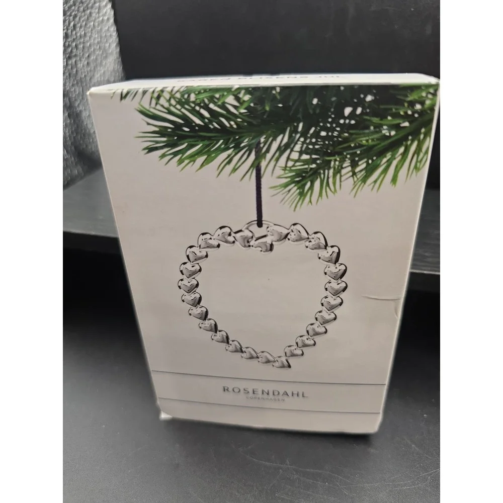 Rosendahl Copenhagen  Heart  Karen Blixen's Jul Design Ornament